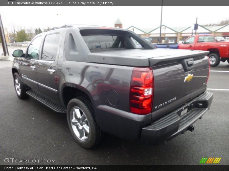 Taupe Gray Metallic / Ebony 2011 Chevrolet Avalanche LTZ 4x4