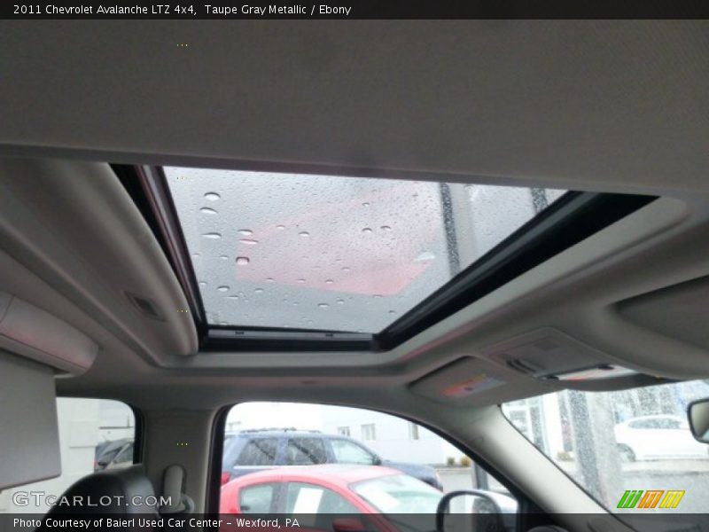 Taupe Gray Metallic / Ebony 2011 Chevrolet Avalanche LTZ 4x4