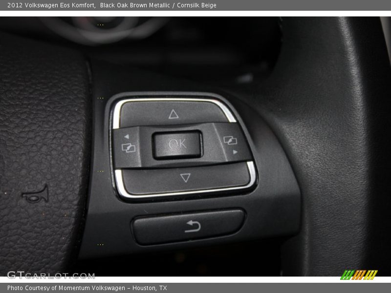 Black Oak Brown Metallic / Cornsilk Beige 2012 Volkswagen Eos Komfort