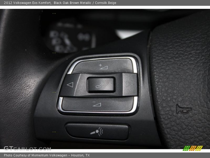 Black Oak Brown Metallic / Cornsilk Beige 2012 Volkswagen Eos Komfort