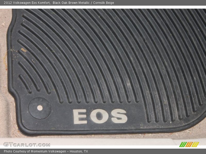 Black Oak Brown Metallic / Cornsilk Beige 2012 Volkswagen Eos Komfort