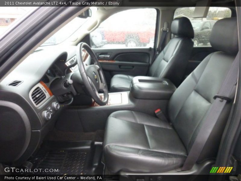 Taupe Gray Metallic / Ebony 2011 Chevrolet Avalanche LTZ 4x4