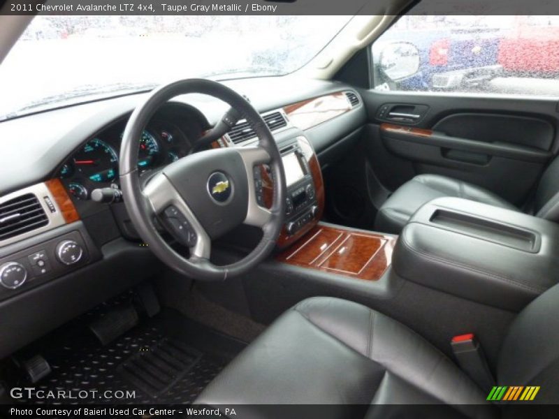 Taupe Gray Metallic / Ebony 2011 Chevrolet Avalanche LTZ 4x4
