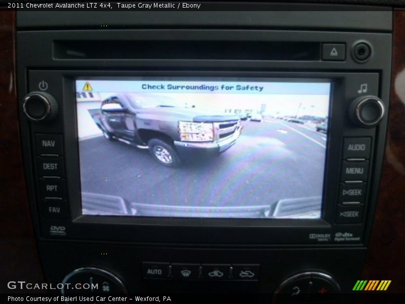 Taupe Gray Metallic / Ebony 2011 Chevrolet Avalanche LTZ 4x4