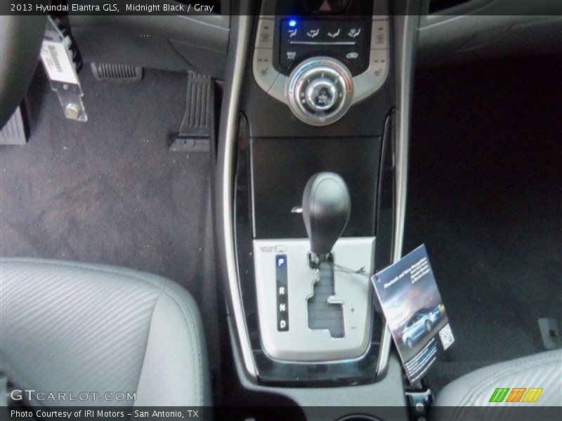 Midnight Black / Gray 2013 Hyundai Elantra GLS