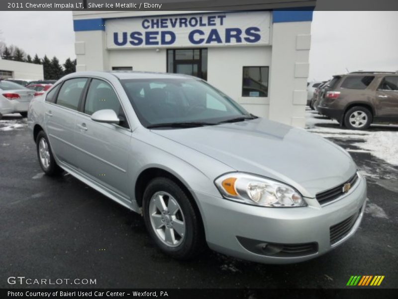 Silver Ice Metallic / Ebony 2011 Chevrolet Impala LT
