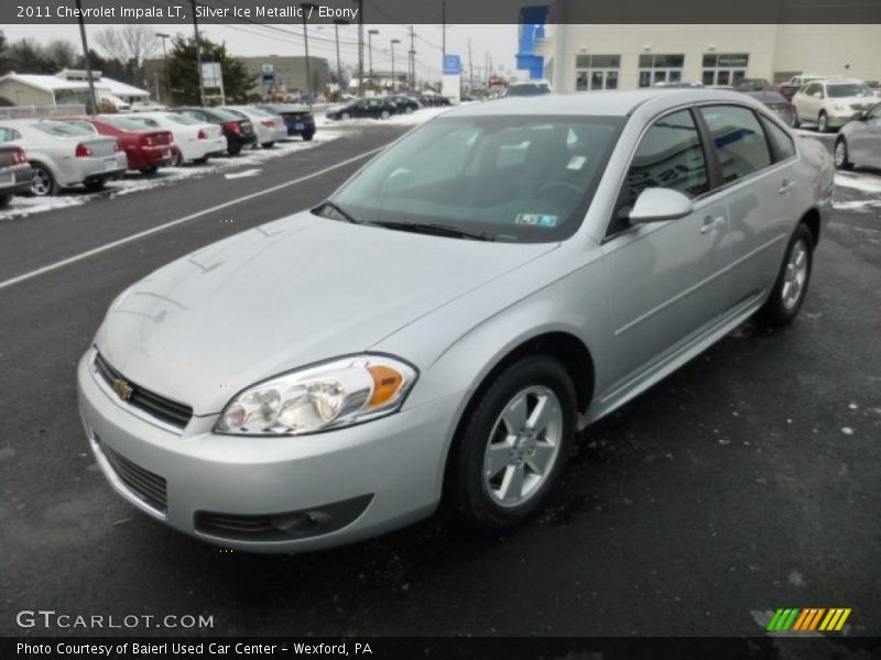 Silver Ice Metallic / Ebony 2011 Chevrolet Impala LT
