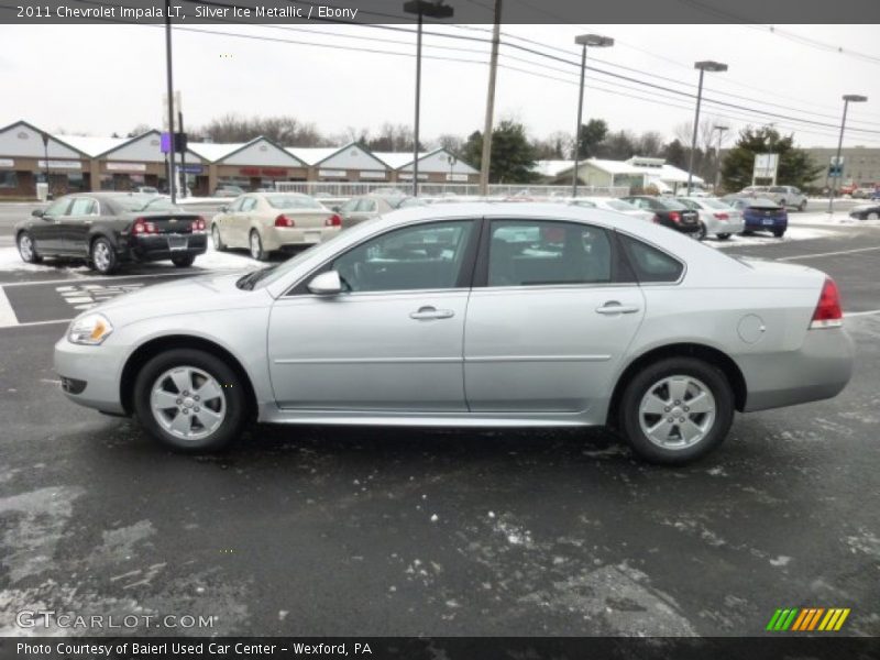 Silver Ice Metallic / Ebony 2011 Chevrolet Impala LT