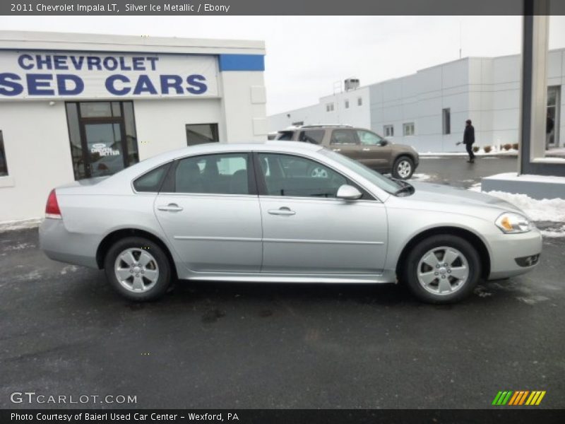 Silver Ice Metallic / Ebony 2011 Chevrolet Impala LT