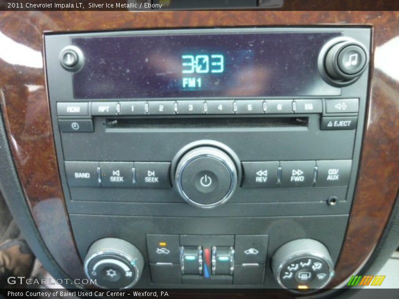 Silver Ice Metallic / Ebony 2011 Chevrolet Impala LT