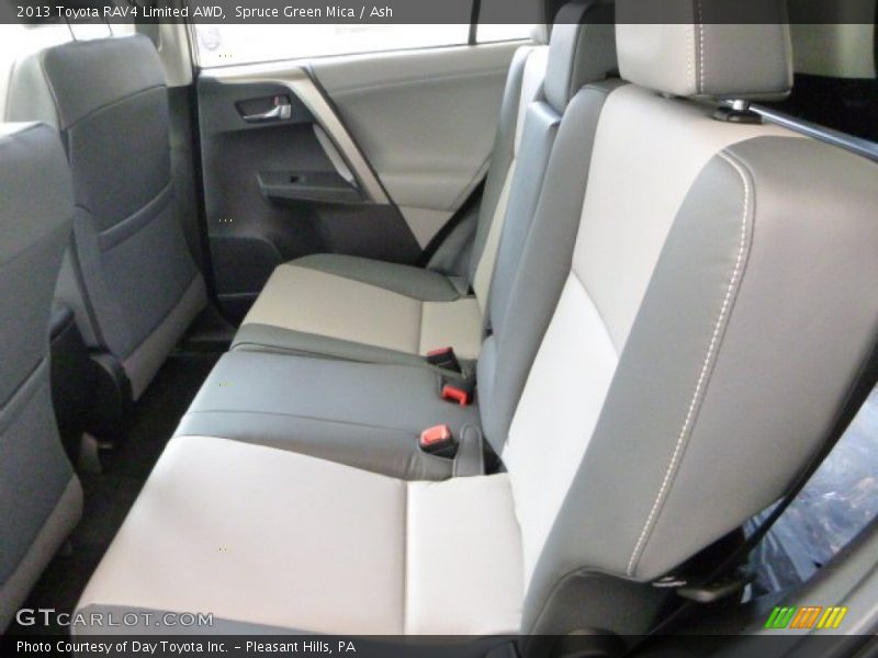 Spruce Green Mica / Ash 2013 Toyota RAV4 Limited AWD