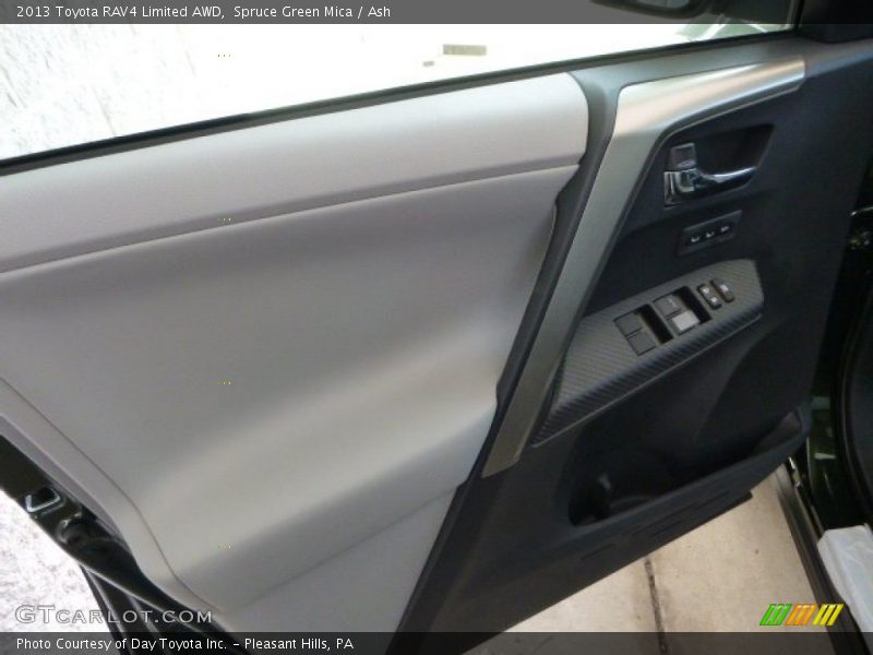 Spruce Green Mica / Ash 2013 Toyota RAV4 Limited AWD