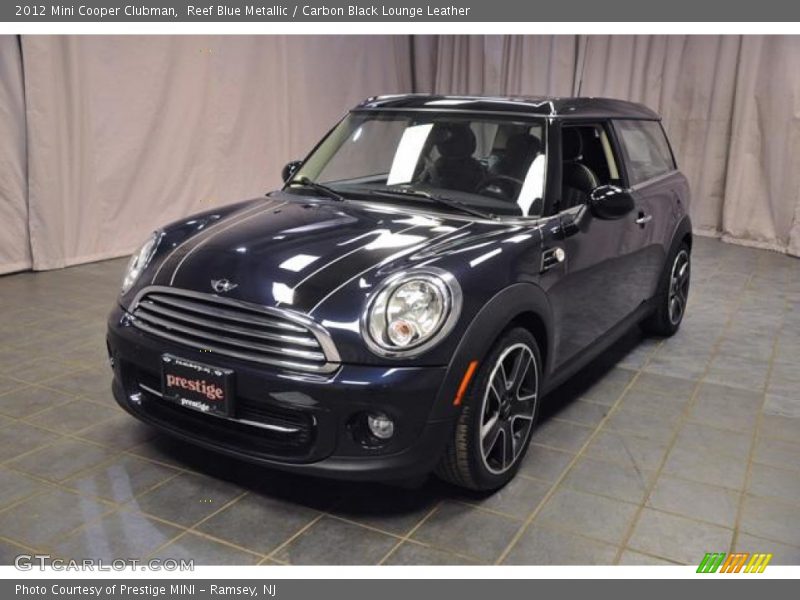 Reef Blue Metallic / Carbon Black Lounge Leather 2012 Mini Cooper Clubman