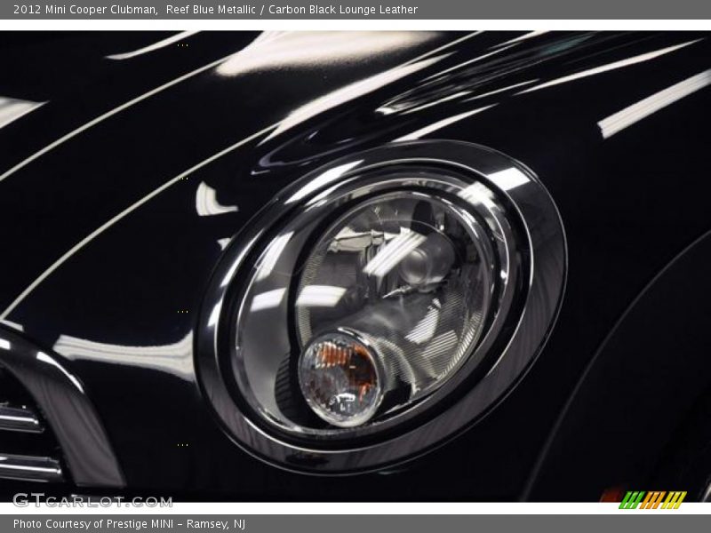 Reef Blue Metallic / Carbon Black Lounge Leather 2012 Mini Cooper Clubman
