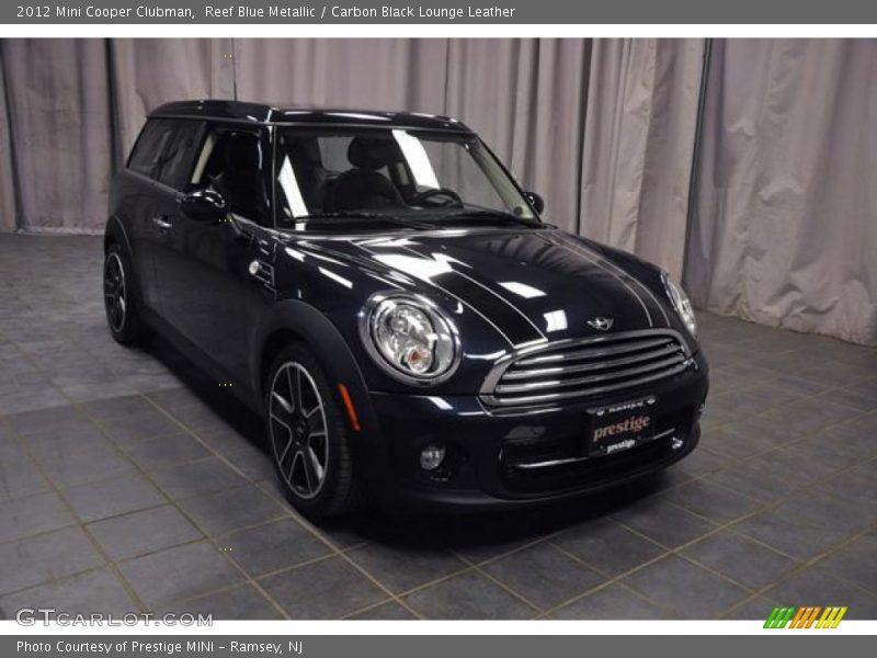Reef Blue Metallic / Carbon Black Lounge Leather 2012 Mini Cooper Clubman