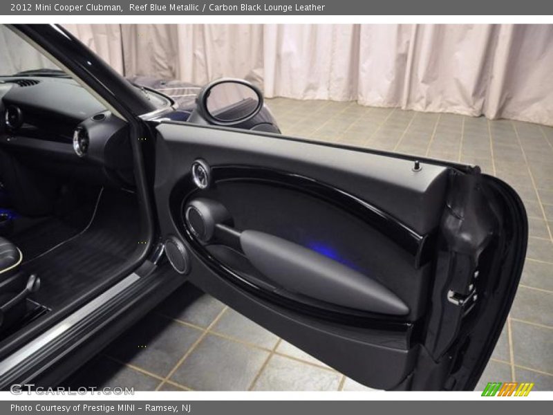 Reef Blue Metallic / Carbon Black Lounge Leather 2012 Mini Cooper Clubman