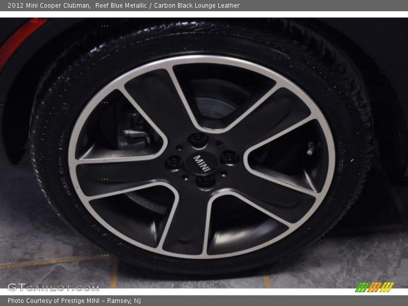 Reef Blue Metallic / Carbon Black Lounge Leather 2012 Mini Cooper Clubman