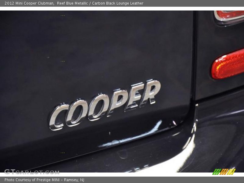 Reef Blue Metallic / Carbon Black Lounge Leather 2012 Mini Cooper Clubman