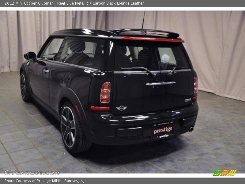 Reef Blue Metallic / Carbon Black Lounge Leather 2012 Mini Cooper Clubman