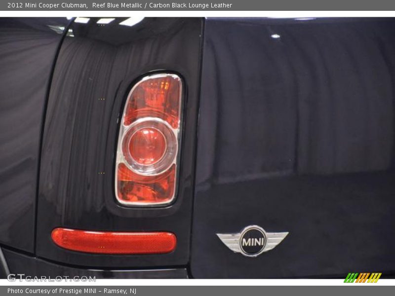 Reef Blue Metallic / Carbon Black Lounge Leather 2012 Mini Cooper Clubman