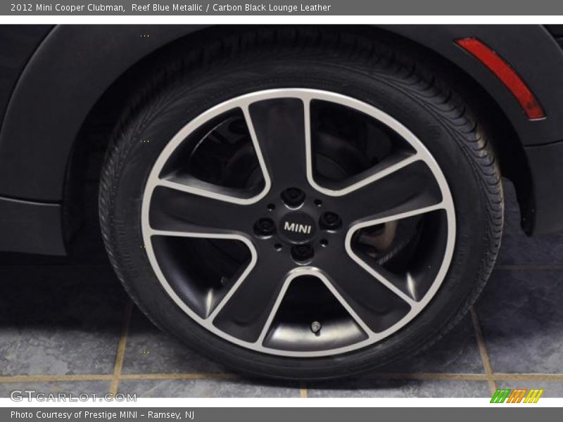 Reef Blue Metallic / Carbon Black Lounge Leather 2012 Mini Cooper Clubman