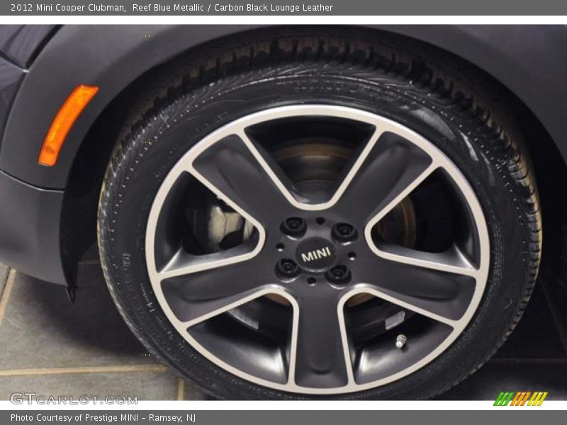 Reef Blue Metallic / Carbon Black Lounge Leather 2012 Mini Cooper Clubman