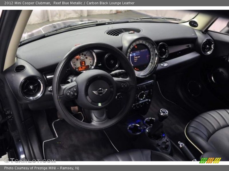 Reef Blue Metallic / Carbon Black Lounge Leather 2012 Mini Cooper Clubman