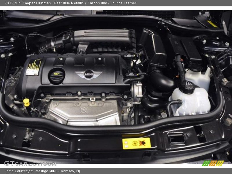 Reef Blue Metallic / Carbon Black Lounge Leather 2012 Mini Cooper Clubman