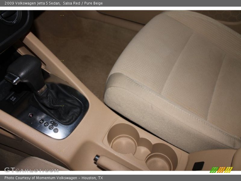 Salsa Red / Pure Beige 2009 Volkswagen Jetta S Sedan