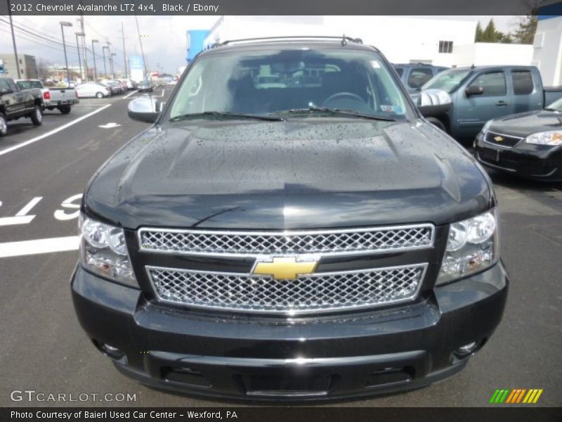 Black / Ebony 2012 Chevrolet Avalanche LTZ 4x4