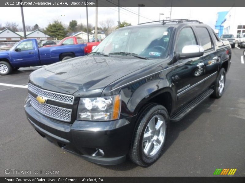 Black / Ebony 2012 Chevrolet Avalanche LTZ 4x4