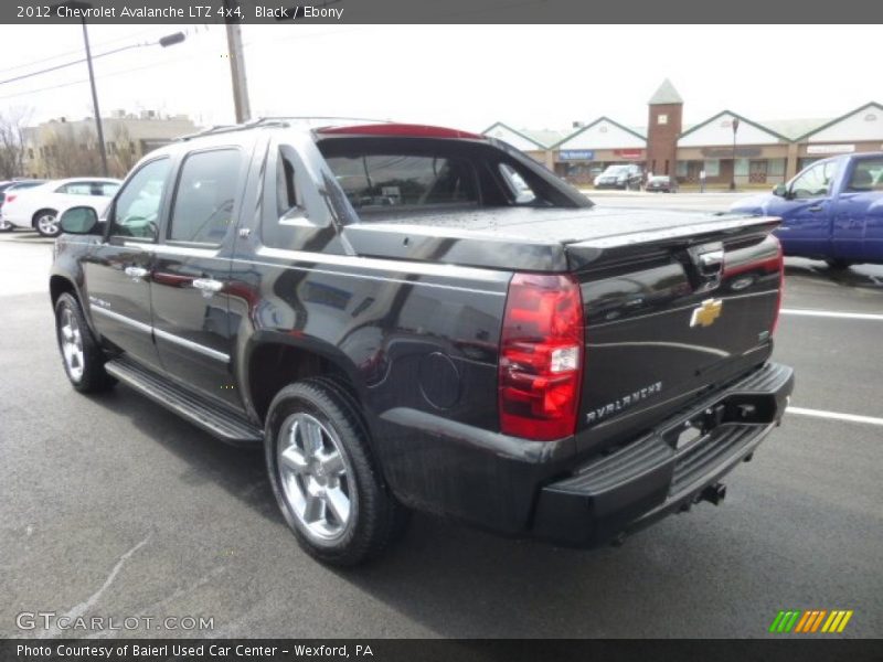 Black / Ebony 2012 Chevrolet Avalanche LTZ 4x4