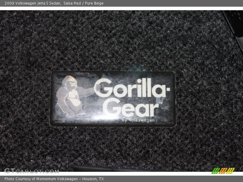 Salsa Red / Pure Beige 2009 Volkswagen Jetta S Sedan