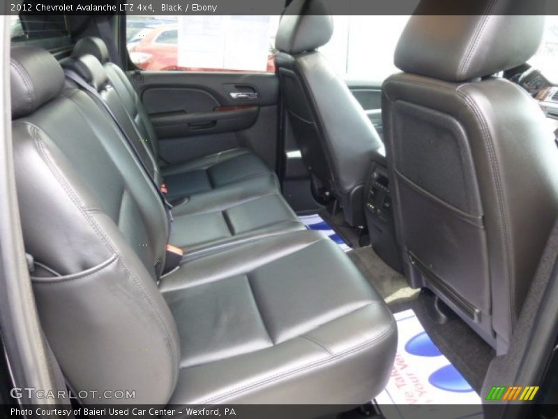 Black / Ebony 2012 Chevrolet Avalanche LTZ 4x4