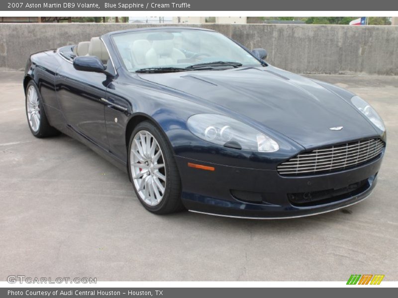 Front 3/4 View of 2007 DB9 Volante