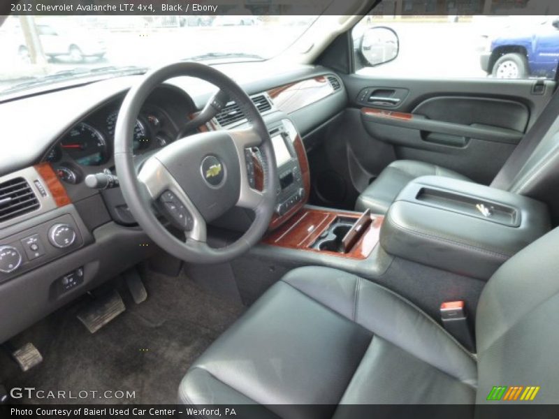 Black / Ebony 2012 Chevrolet Avalanche LTZ 4x4