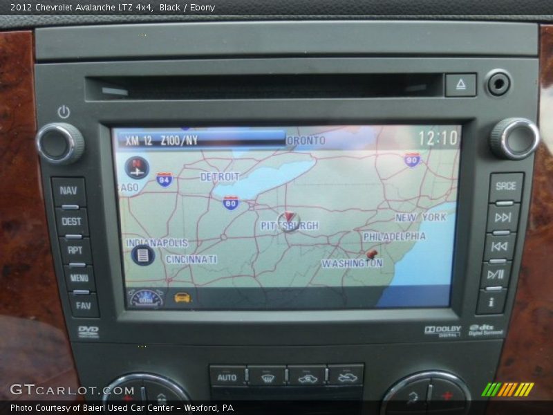 Black / Ebony 2012 Chevrolet Avalanche LTZ 4x4