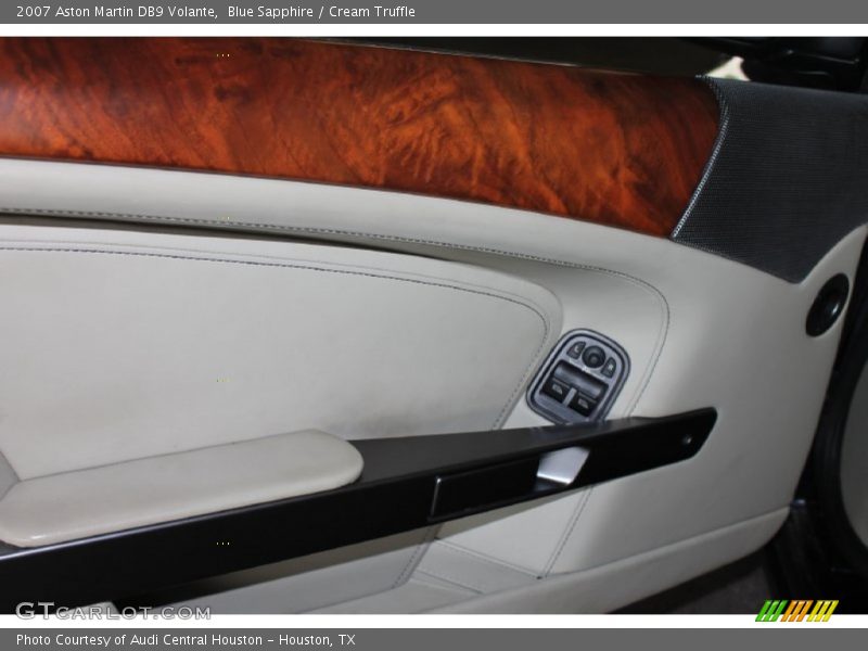 Blue Sapphire / Cream Truffle 2007 Aston Martin DB9 Volante