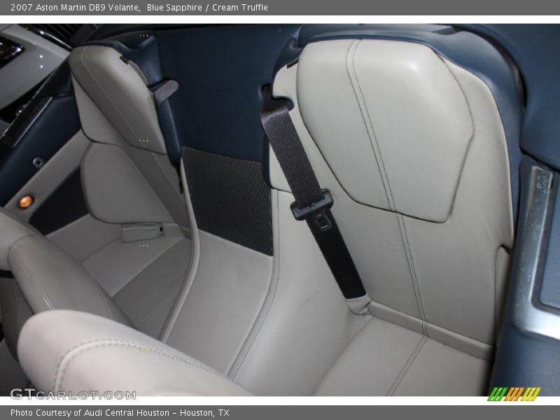 Rear Seat of 2007 DB9 Volante