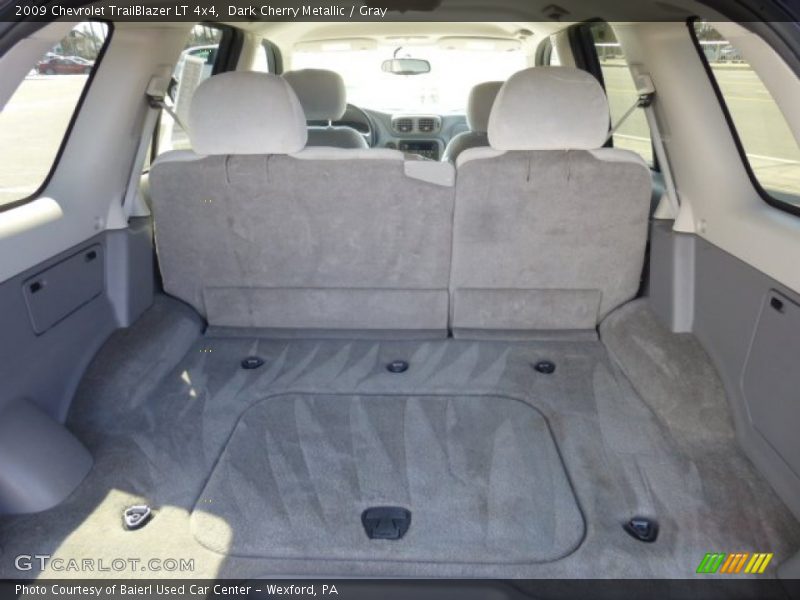 Dark Cherry Metallic / Gray 2009 Chevrolet TrailBlazer LT 4x4