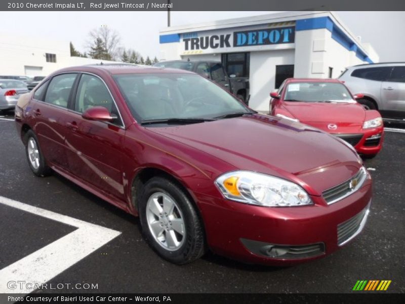 Red Jewel Tintcoat / Neutral 2010 Chevrolet Impala LT