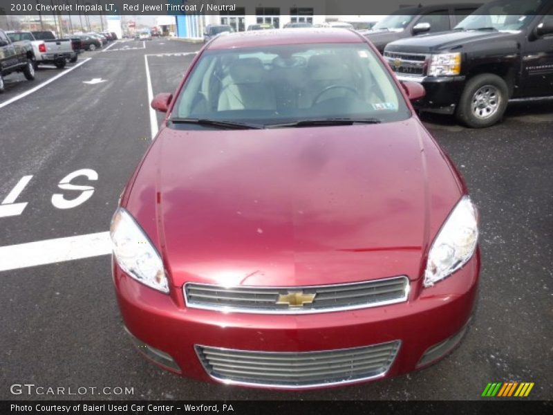 Red Jewel Tintcoat / Neutral 2010 Chevrolet Impala LT