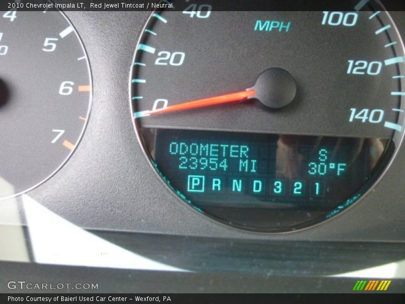Red Jewel Tintcoat / Neutral 2010 Chevrolet Impala LT