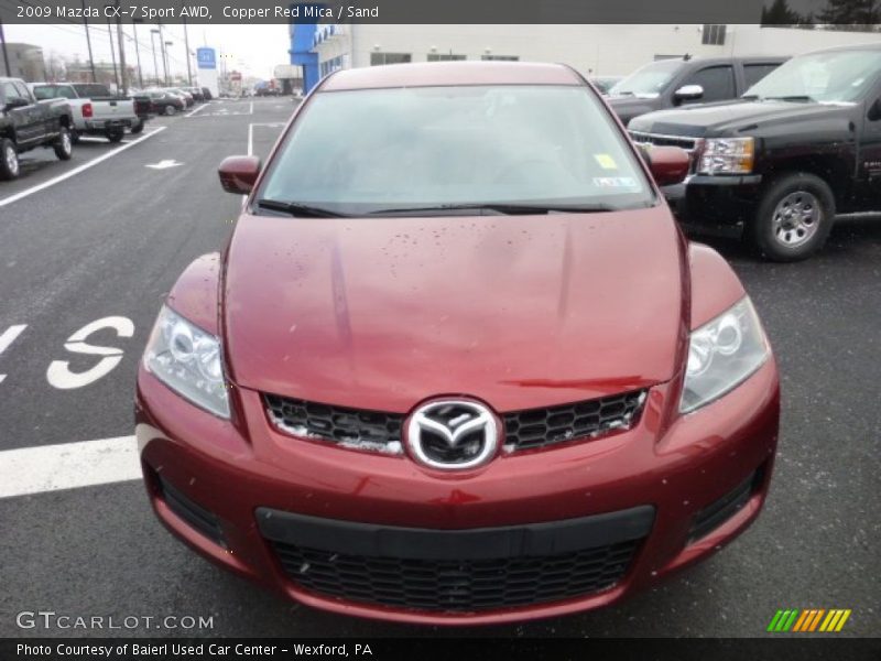 Copper Red Mica / Sand 2009 Mazda CX-7 Sport AWD