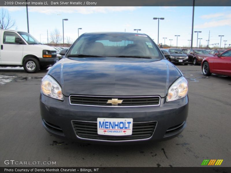 Dark Silver Metallic / Ebony 2009 Chevrolet Impala LS