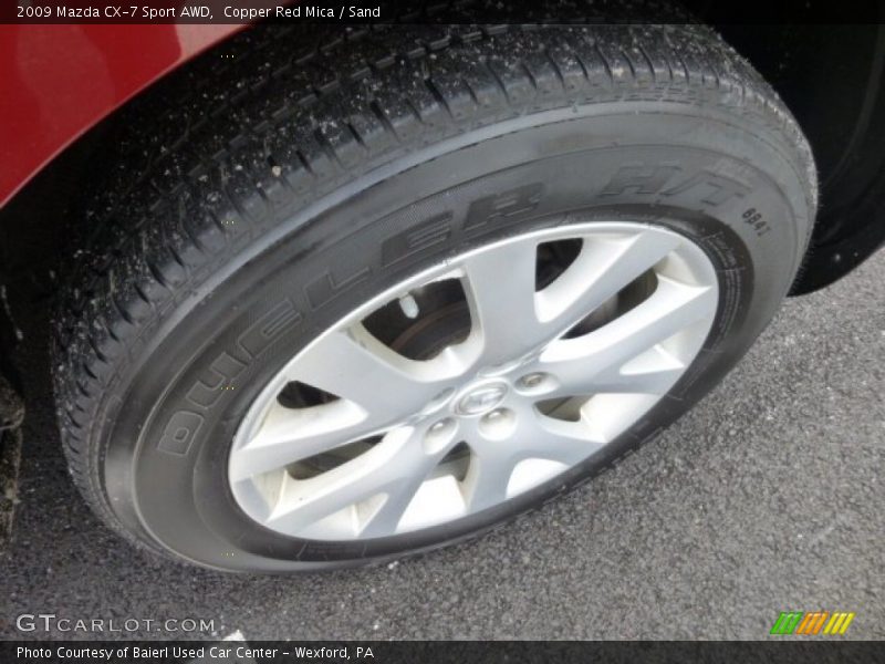 Copper Red Mica / Sand 2009 Mazda CX-7 Sport AWD