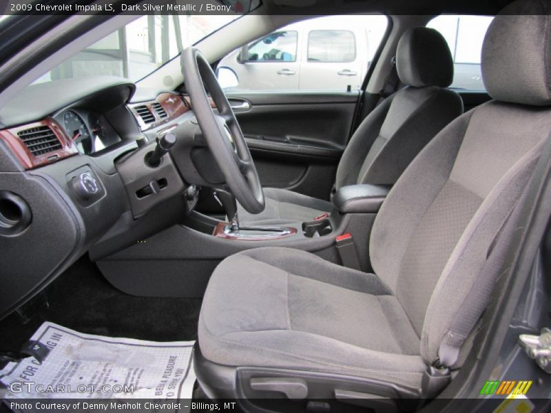 Dark Silver Metallic / Ebony 2009 Chevrolet Impala LS
