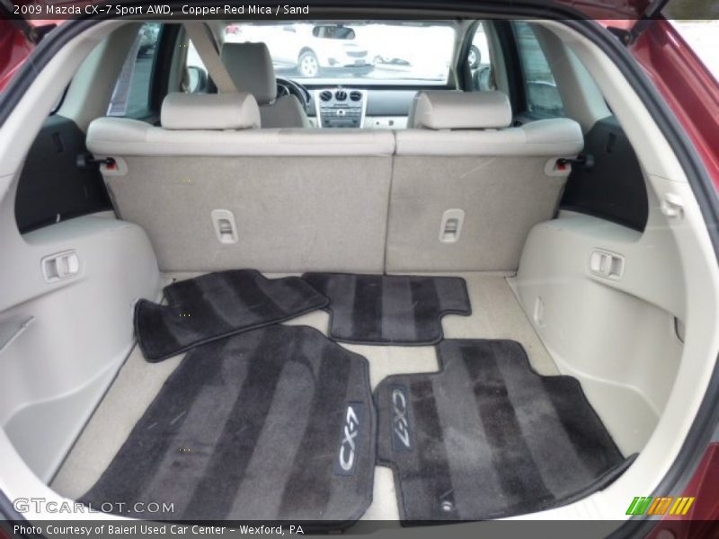 Copper Red Mica / Sand 2009 Mazda CX-7 Sport AWD