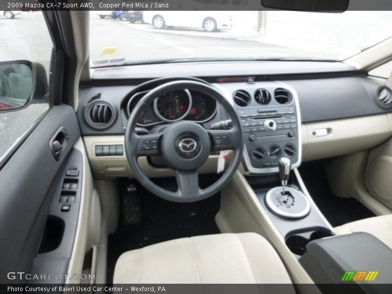 Copper Red Mica / Sand 2009 Mazda CX-7 Sport AWD