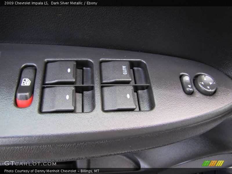 Dark Silver Metallic / Ebony 2009 Chevrolet Impala LS